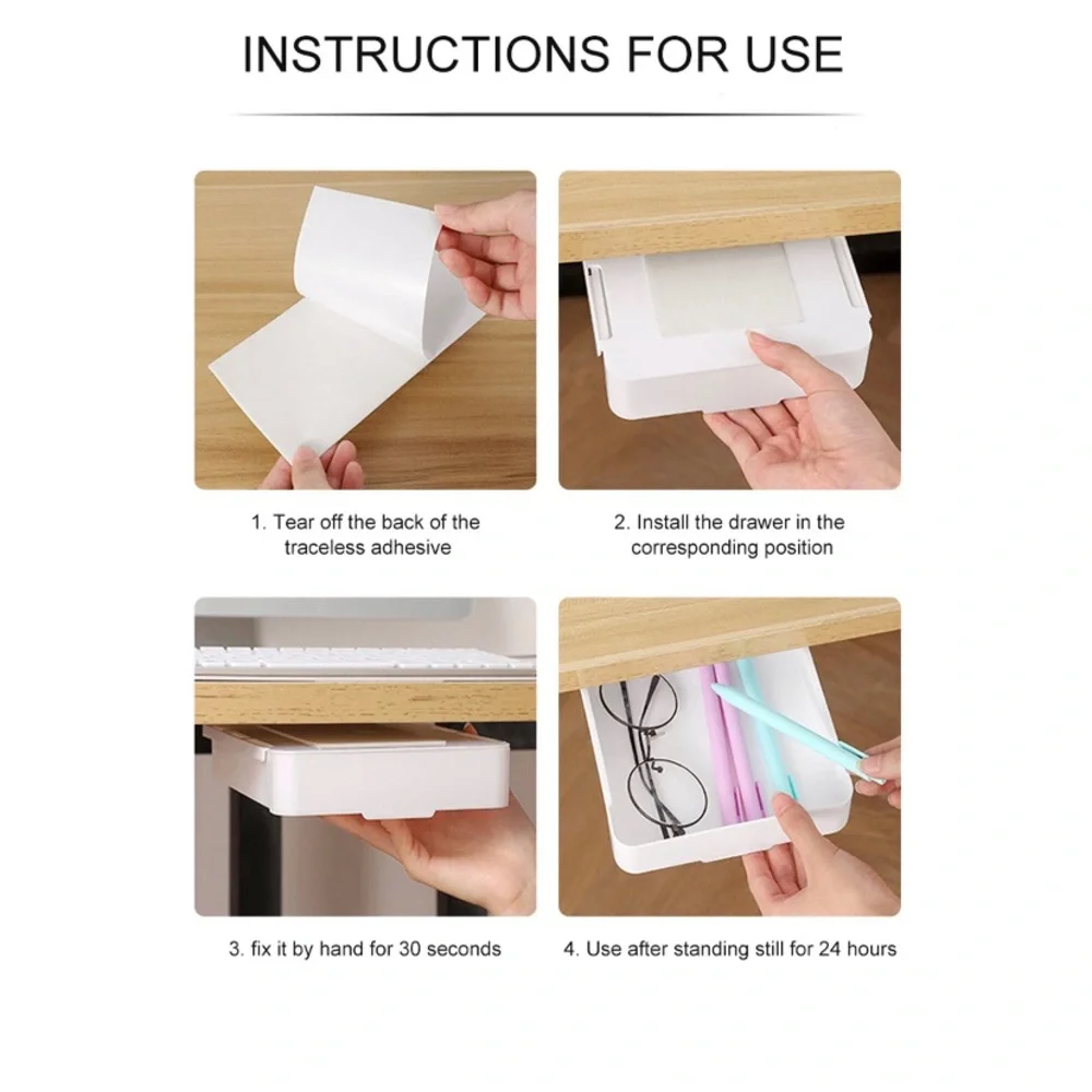Under cabinet drawer! Great to hold pencils, a small tape or utensils NWT!
